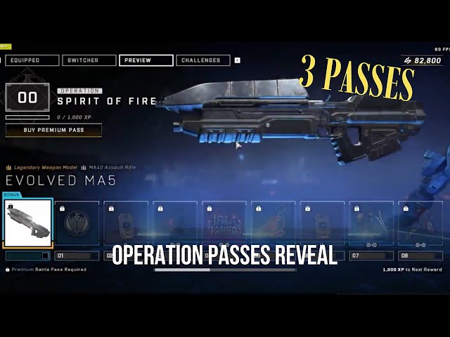 3 Operation BATTLE PASS revealed (Spirit of fire, cyber showdown, yappening) - Halo Infinite NEWS