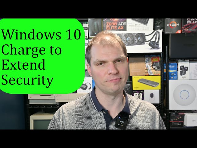 Windows 10 Extended Security Terms