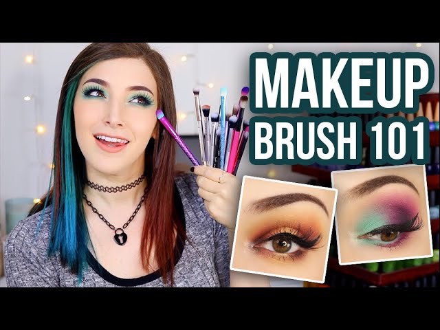 Makeup 101: Beginner Eyeshadow Brushes! || KELLI MARISSA