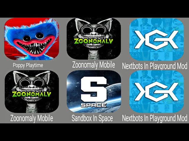 Nextbots In Playground Mod,Zoonomaly Mobile,Sandbox In Space,Poppy Playtime Mobile Full Gameplay