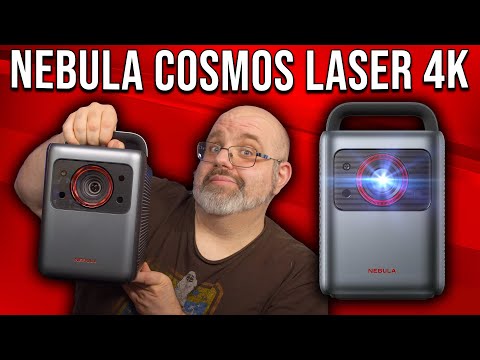 Playing The PS5 On A 100-Inch Screen! The Nebula Cosmos Laser 4K Projector