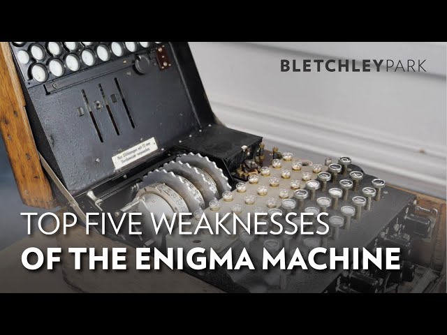 Top 5 Weaknesses of an Enigma | Bletchley Park