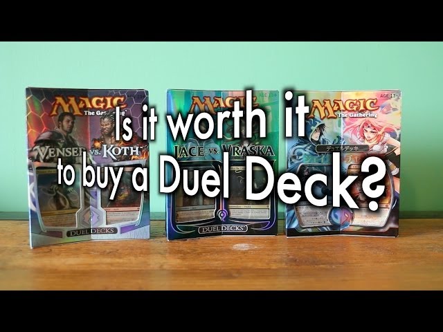 MTG - Is It Worth It To Buy A Duel Deck? A Detailed Analysis Magic: The Gathering Jace / Vraska