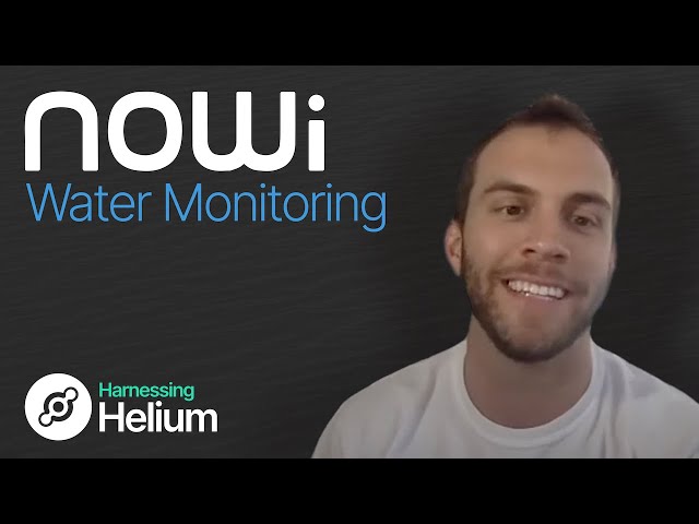 Water Monitoring With NOWi - Harnessing Helium Ep. 1