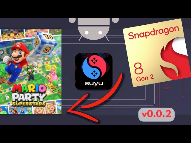 [Suyu Android v0.0.2] Mario Party Superstars - Snapdragon 8 Gen 2