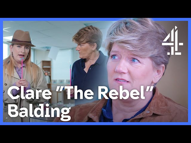 Amelia Dimoldenberg Stunned As Clare Balding SMASHES Up Hotel Room | Celebrity Rebrand | Channel 4