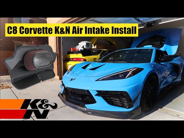C8 Corvette K&N Air Intake Install How To