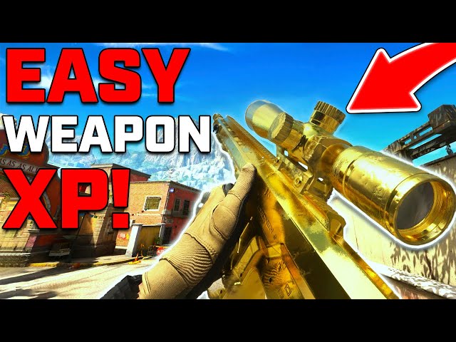 FASTEST WEAPON XP METHOD IN MW2! | EASIEST WEAPON LEVELING ON MWII! (MW2 XP GLITCH)