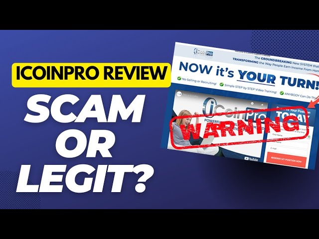 iCoinPro Review - Is it a Scam or Legit?
