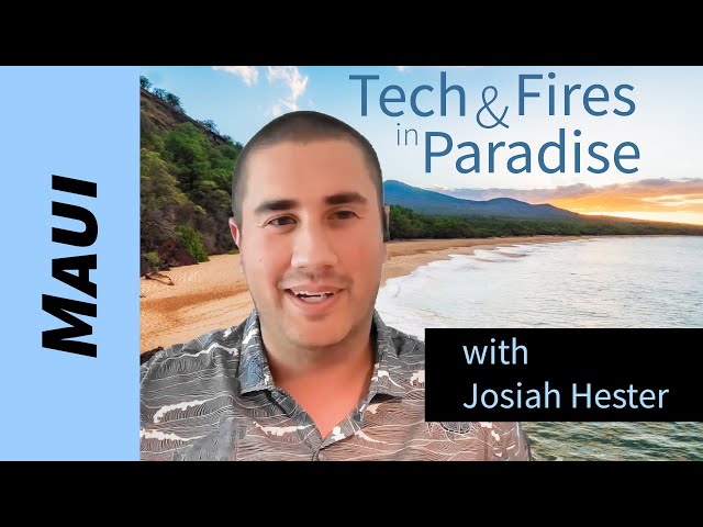 Batteryless computing, conferences, and the Maui fires (with Prof. Josiah Hester)