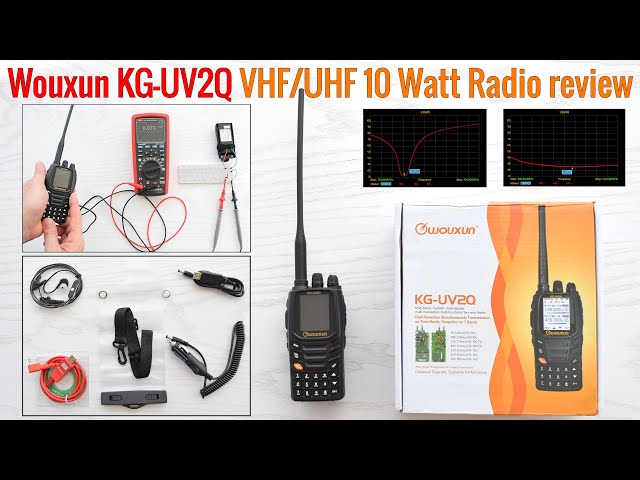 Wouxun KG-UV2Q 10-Watt Handheld two-way Radio Review and Setup