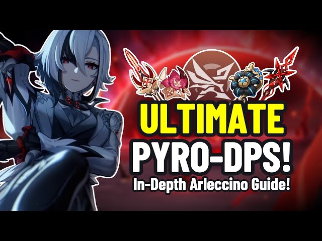 ARLECCHINO IS THE ULTIMATE DPS! | Arlecchino build guide - Talents, Artifacts, Weapons!