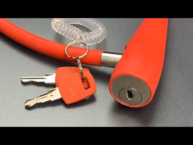 [855] Knog “Frankie” Bicycle Cable Lock Picked
