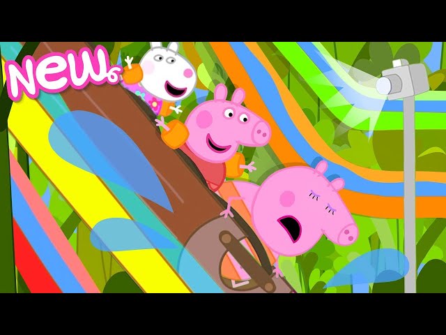 Peppa Pig Tales 💦 Super Soggy Water Slide Ride 🛝 BRAND NEW Peppa Pig Episodes