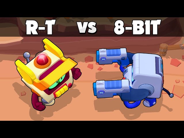 R-T vs 8-BIT | Brawl Stars