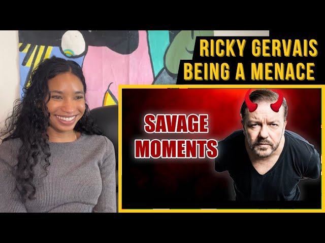 Watching: Ricky Gervais, SAVAGE Moments | Reaction