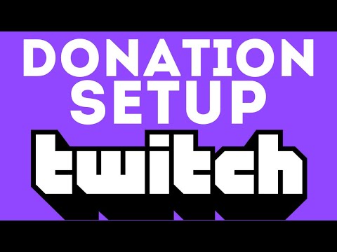 How to Setup Twitch Donations - Twitch Donation Link - 2022