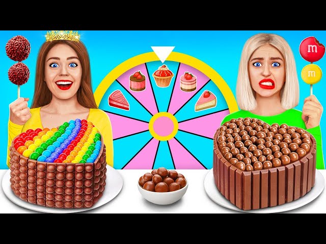Rich vs Poor Chocolate Cake Decorating Challenge