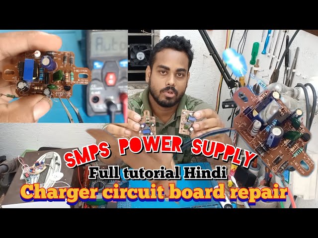 how to repair SMPS power supply 6volt charger circuit board