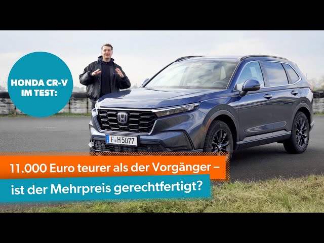 Selbstbewusste Preise und viel Platz: Wir fahren den Honda CR-V als Vollhybrid | mobile.de