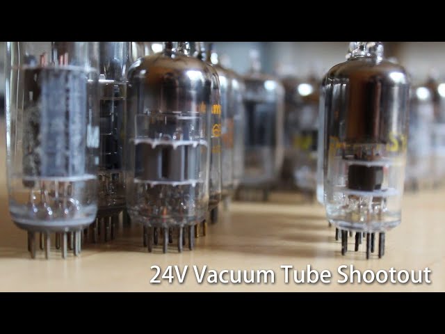 Vacuum Tubes: Episode 8 – 24V Vacuum Tube Shootout (Triodes, Pentodes, and Pentodes as Triodes)