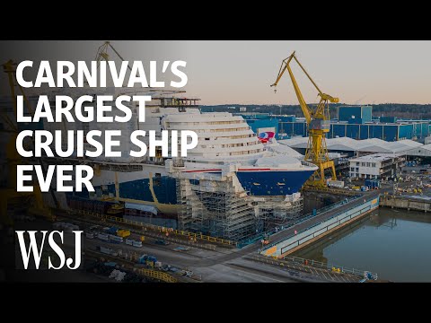 Carnival’s Largest Cruise Ship Ever: How It Fits 6,000 People | WSJ