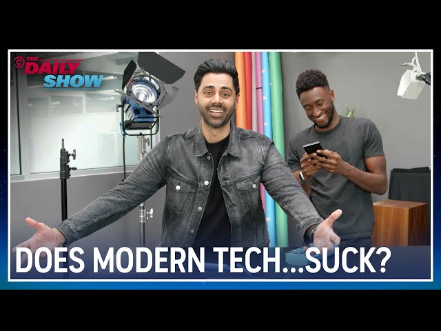 Hasan Minhaj Tries to Convince Marques Brownlee That Modern Tech Sucks | The Daily Show