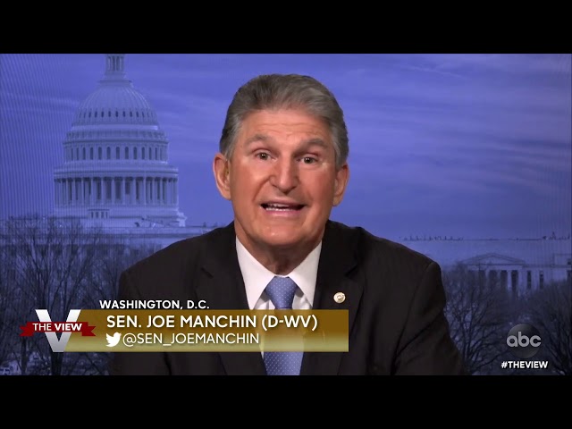 Sen. Joe Manchin Says All Republican Colleagues Should Acknowledge Biden Win | The View