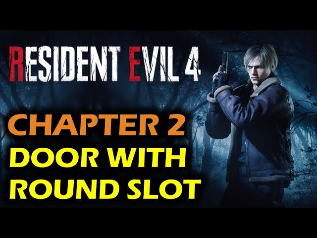 Door with Round Slot Puzzle: Chapter 2 | Resident Evil 4 Remake