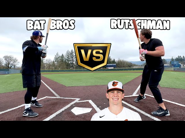 ADLEY vs. the BAT BROS | Who can hit a baseball harder?