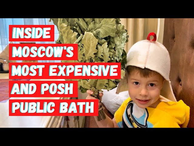 Inside Russian Bath | Moscow Posh Public Bath Revealed