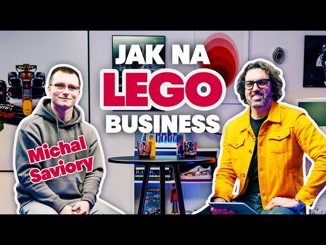 Michal Saviory - Takhle se vydělává na LEGO kostičkách