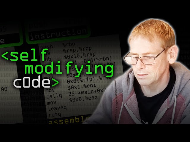 What NOT to do: Self Modifying Code - Computerphile