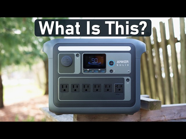 The $649 Portable Power Station Beast - Anker SOLIX C1000