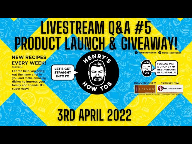 Henrys HowTos Q&A & Product Launch Livestream #5 | 3/4/2022