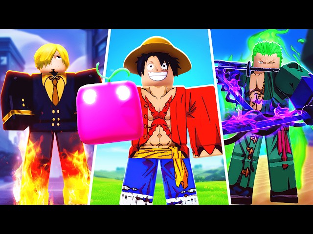 I Became Every Straw Hat In One Video [Blox Fruits]
