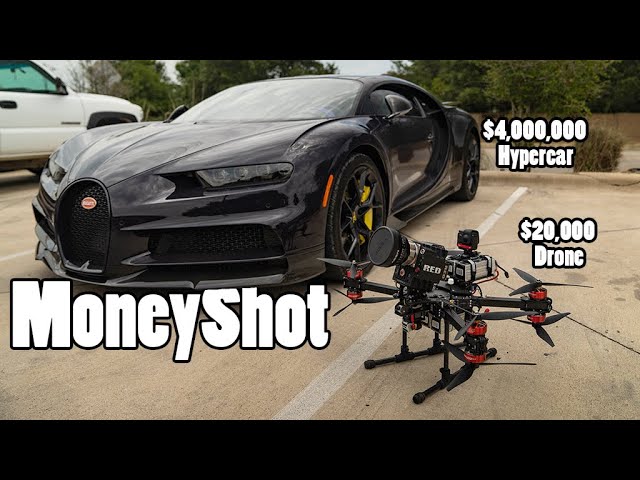 Filming a $4M Bugatti with a $20K FPV drone with a RED Camera