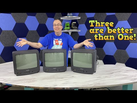 Three are better than one - Vintage TV repair