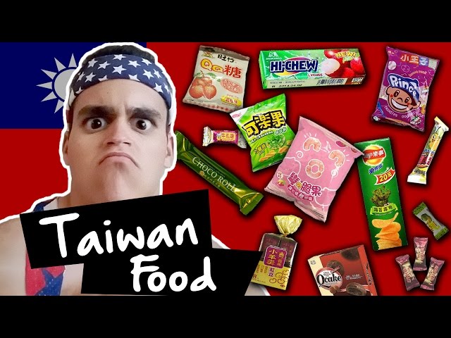 American Tries Taiwan Food!!! | Universal Yums Box