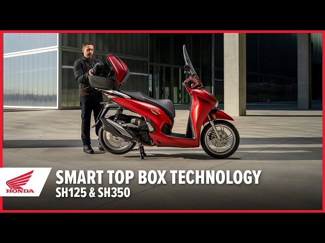Honda Smart Top Box Technology - SH125 and SH350