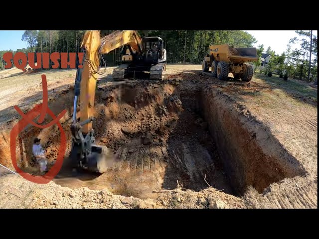 Whack a Mole Using a $250,000 Excavator!