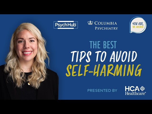 Top Tips to Avoid Self-Harming