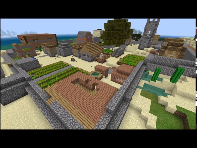 My Minecraft Survival World from 2013 Part 4: The Desert City