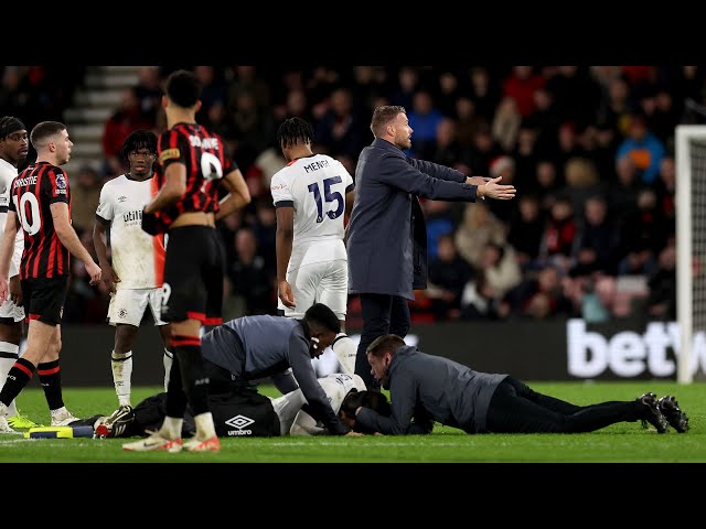 Luton captain goes into cardiac arrest during  U.K. Premier League soccer game