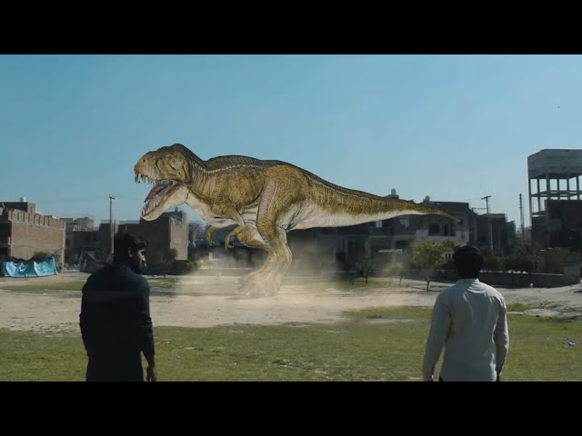 T-Rex Chase Jurassic World Fan Movie Jurassic World 3 in Real Life | T-Rex is Back | Fan Made Film