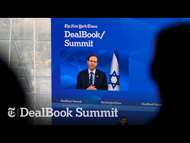 Israel’s President Isaac Herzog on the War with Hamas | DealBook Summit