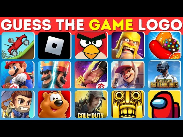 🎮 Guess the Game Logo in 3 Seconds | 120 Famous Game Logos | Logo Quiz 🕹️