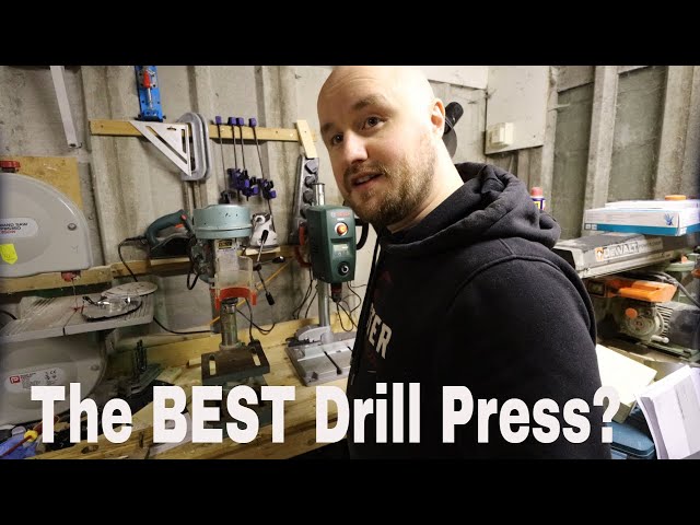 The New Drill Press Bosch Home and Garden Bench Drill PBD 40