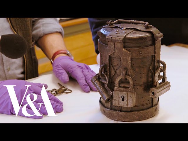 ASMR at the museum | Unlocking a 17th-century strongbox | V&A