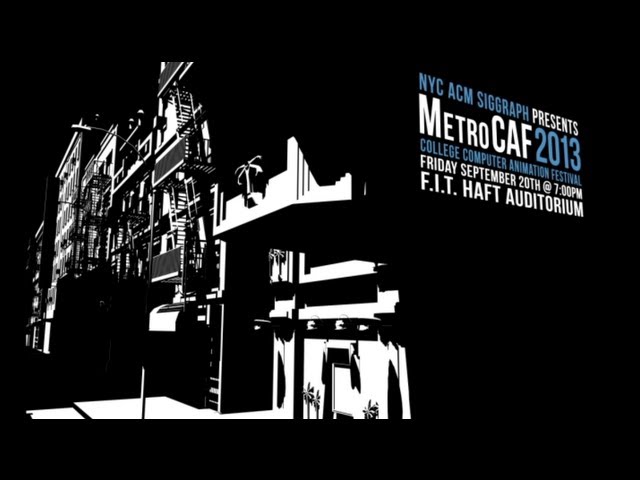 NYC ACM SIGGRAPH MetroCAF 2013 Trailer